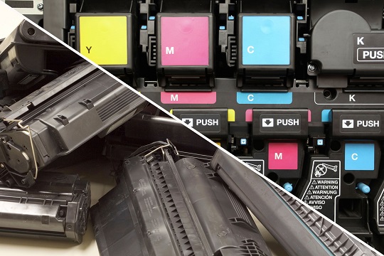 USED INK AND TONER